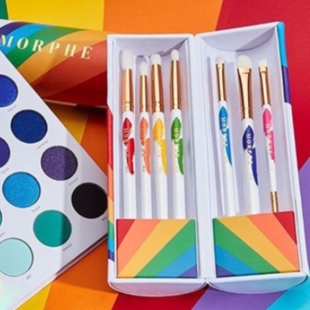 Morphe Live In Color Brush Set & Case NWT - Picture 7 of 10